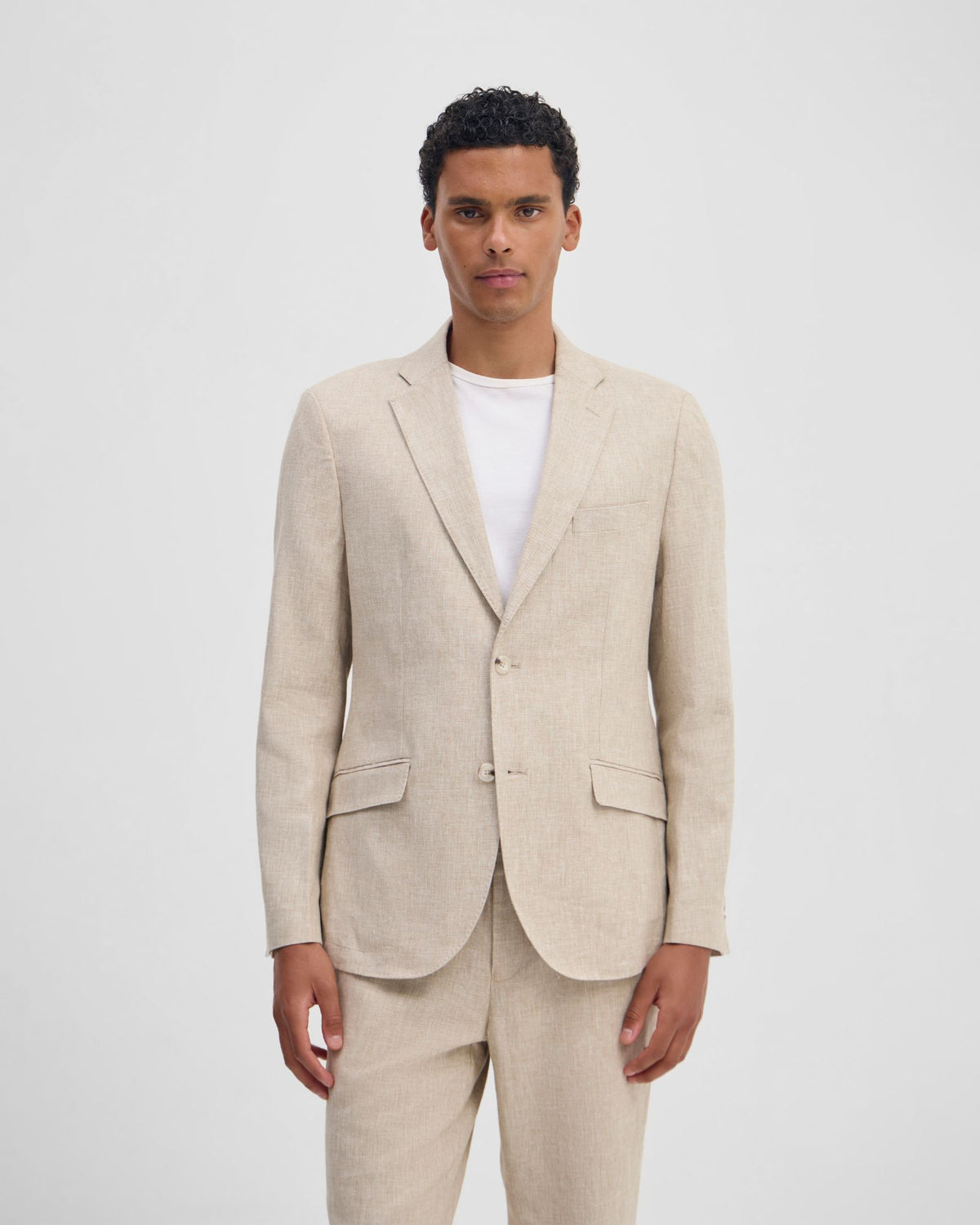 Milton Linen Blend Blazer MENS JACKETS AND COATS