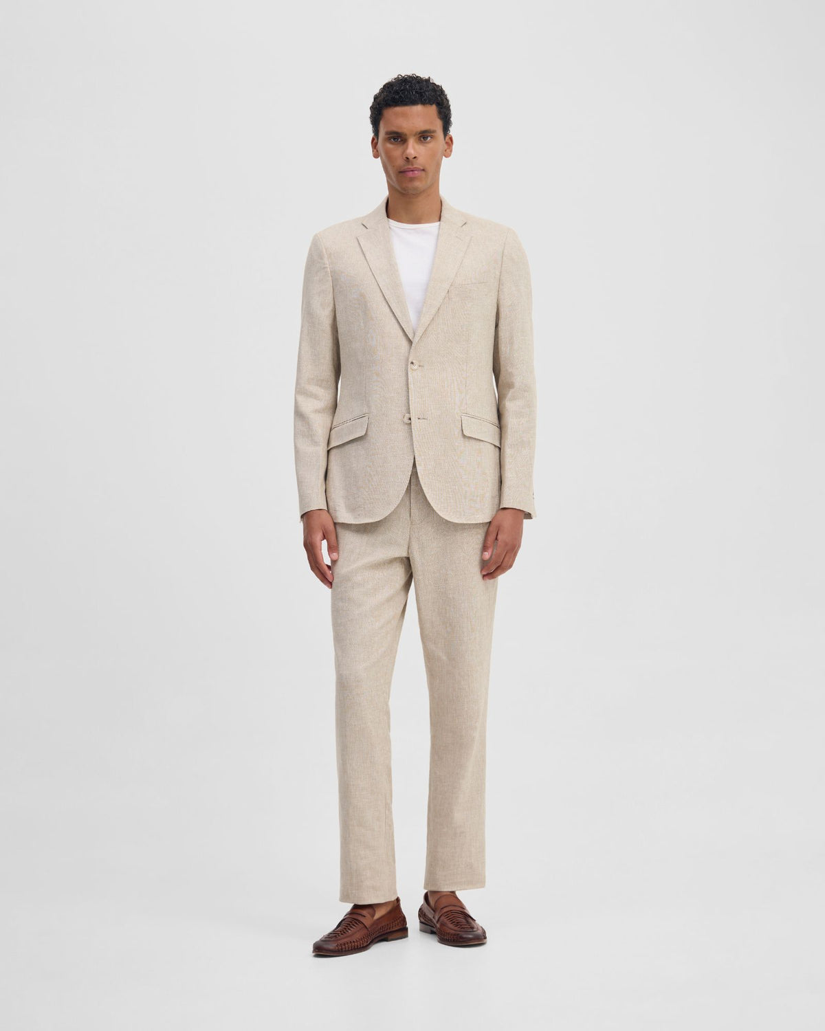 Milton Linen Blend Blazer MENS JACKETS AND COATS