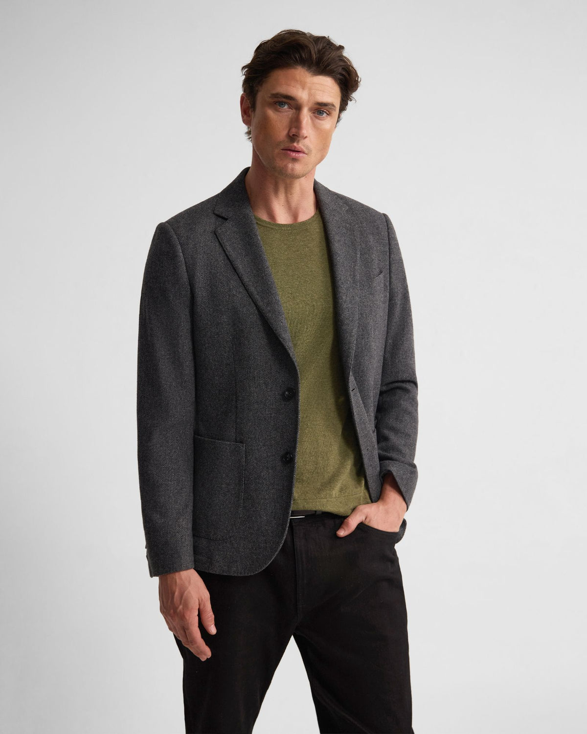 Milton Wool Blend Blazer MENS JACKETS AND COATS