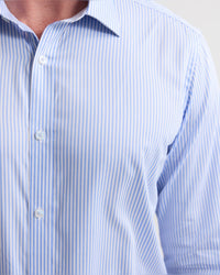Beckton Stripe Slim Fit Luxury Shirt MENS SHIRTS