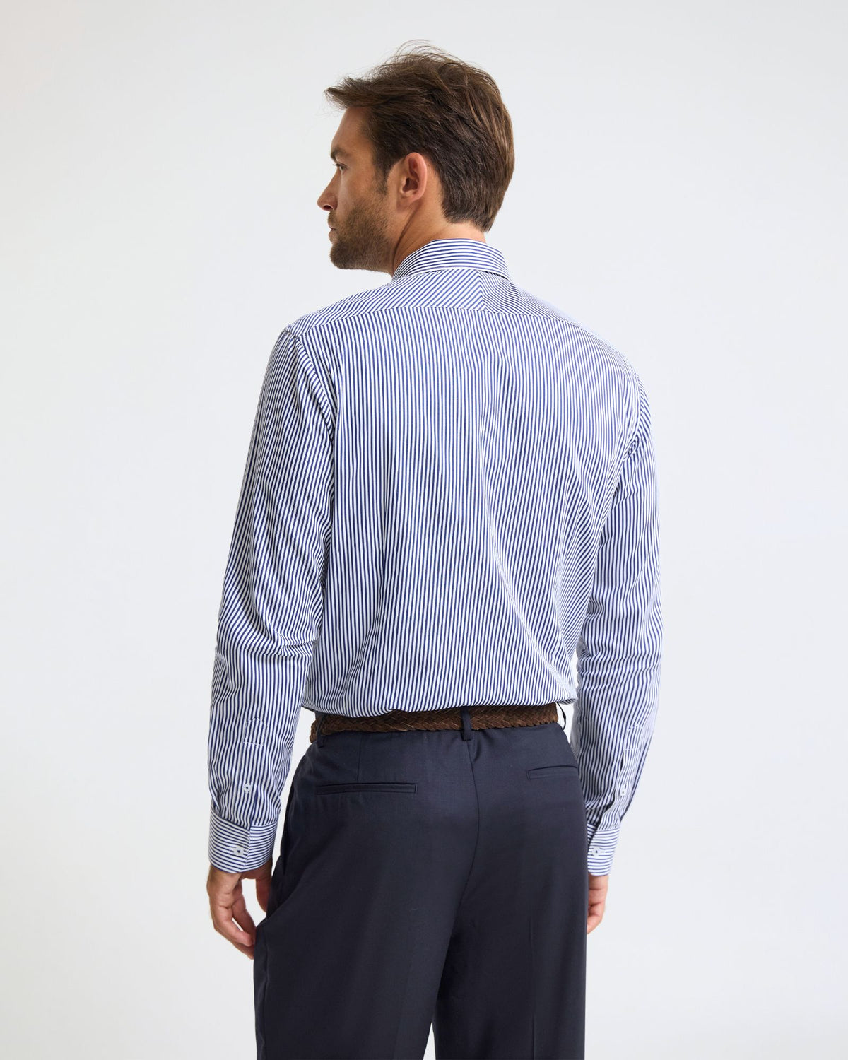 Beckton Stripe Slim Fit Luxury Shirt MENS SHIRTS