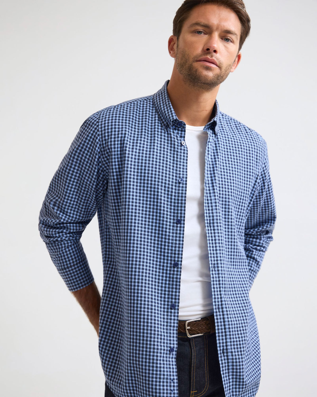 Holloway Brushed Check Shirt MENS SHIRTS