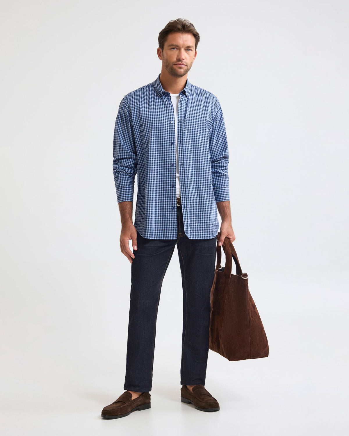 Holloway Brushed Check Shirt MENS SHIRTS