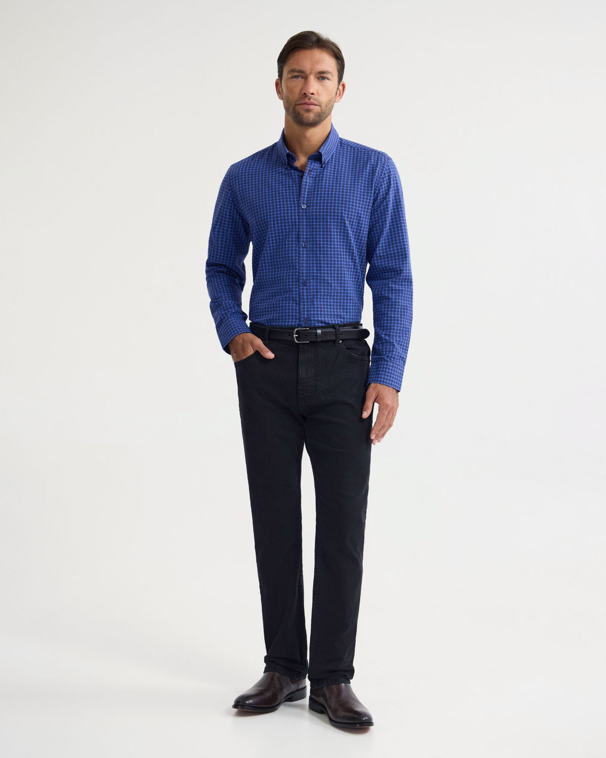 Holloway Brushed Check Shirt MENS SHIRTS