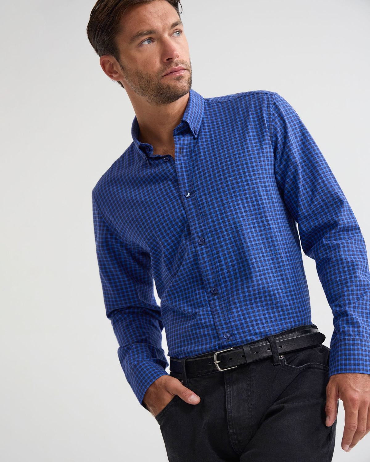 Holloway Brushed Check Shirt MENS SHIRTS