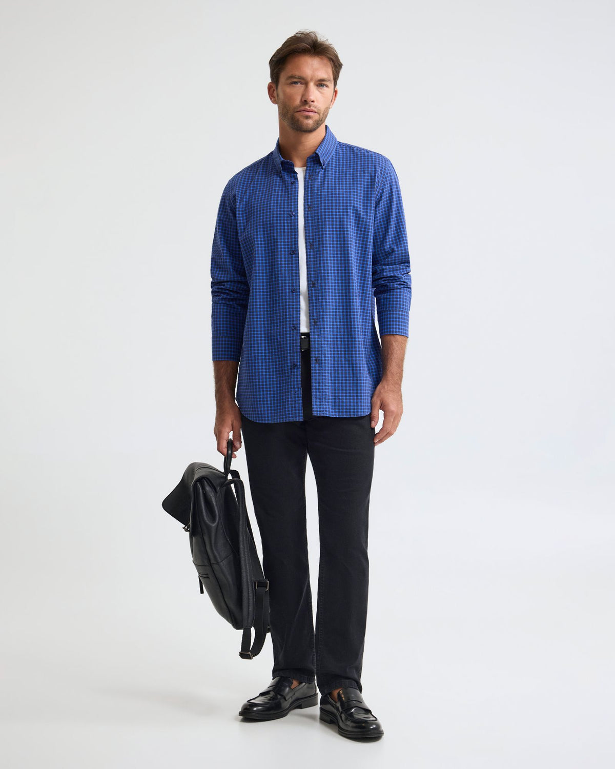 Holloway Brushed Check Shirt MENS SHIRTS