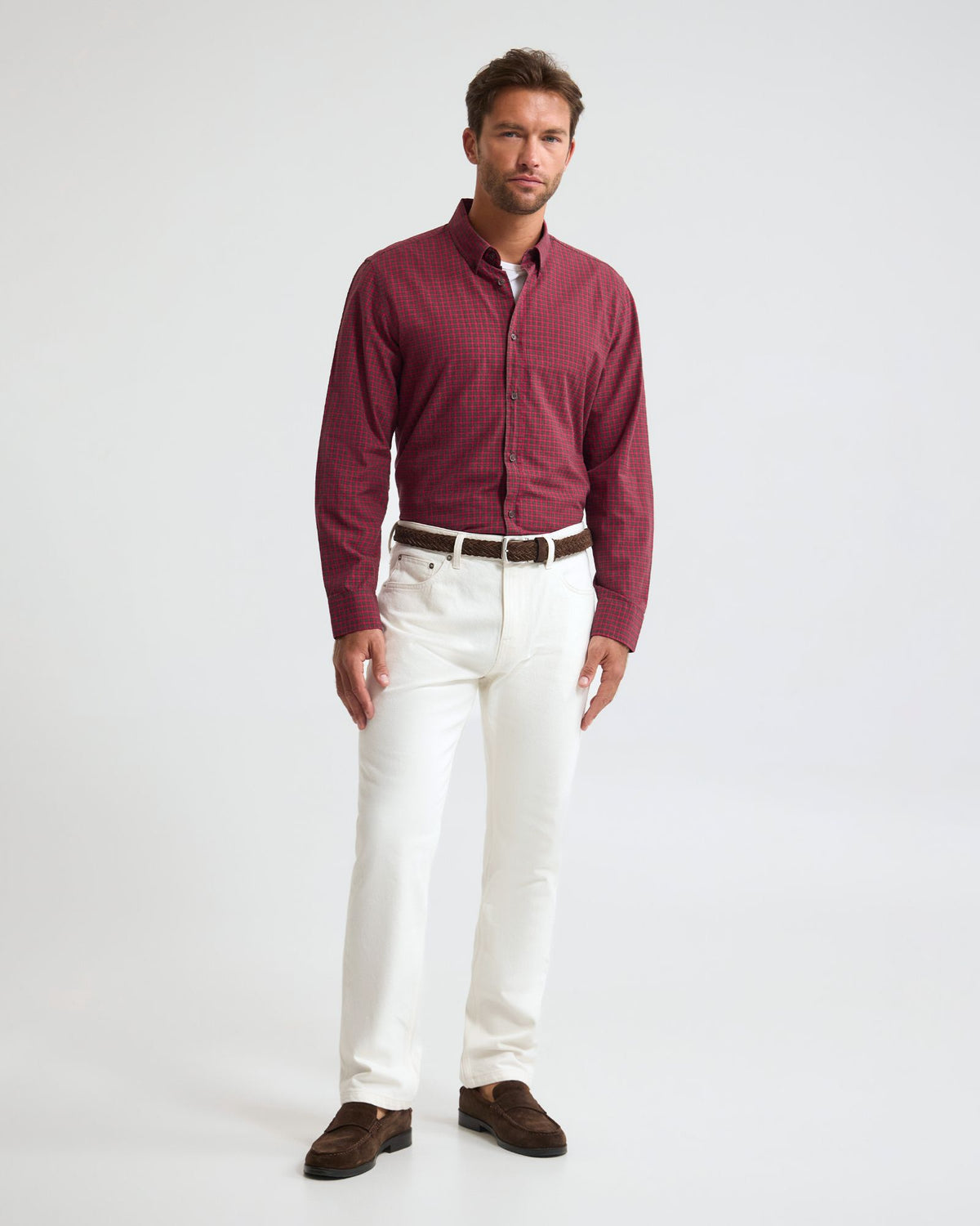 Holloway Brushed Check Shirt MENS SHIRTS