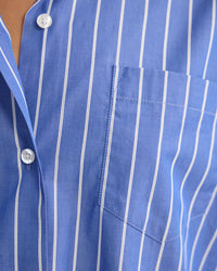 Hailey Striped Euro Fabric Shirt WOMENS SHIRTS