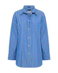 Hailey Striped Euro Fabric Shirt WOMENS SHIRTS