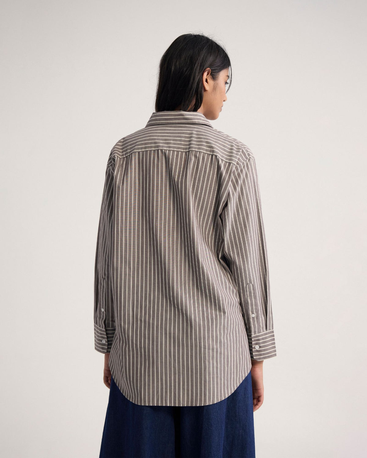 Hailey Striped Euro Fabric Shirt WOMENS SHIRTS