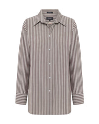 Hailey Striped Euro Fabric Shirt WOMENS SHIRTS