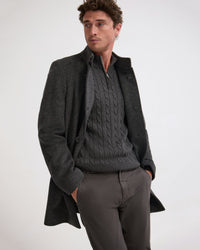 Dunbar Wool Rich Coat MENS JACKETS AND COATS