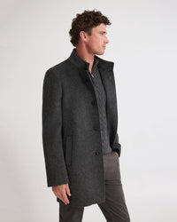 Dunbar Wool Rich Coat MENS JACKETS AND COATS