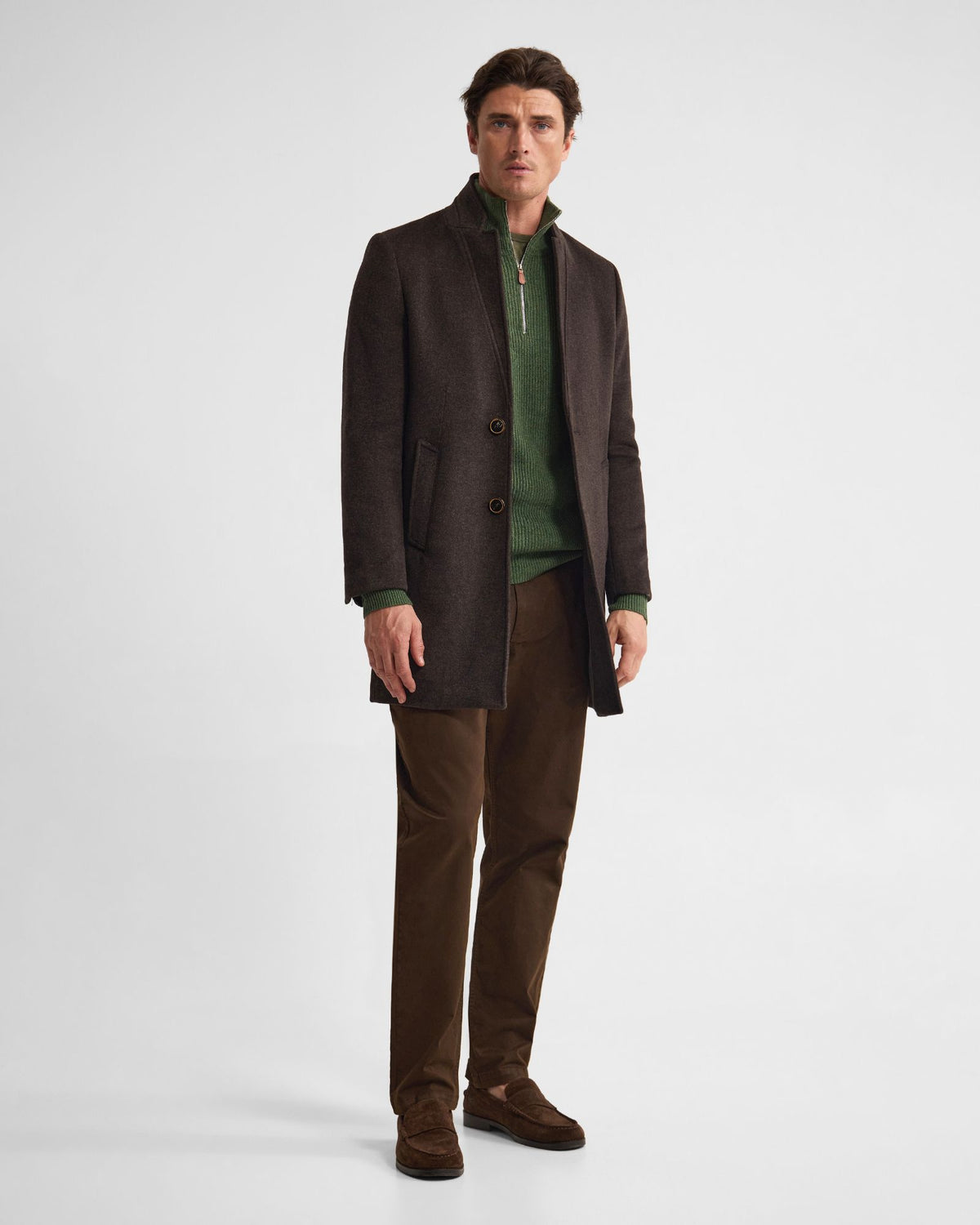 Austin Wool Rich Coat MENS JACKETS AND COATS