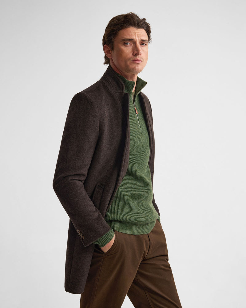 Austin Wool Rich Coat MENS JACKETS AND COATS