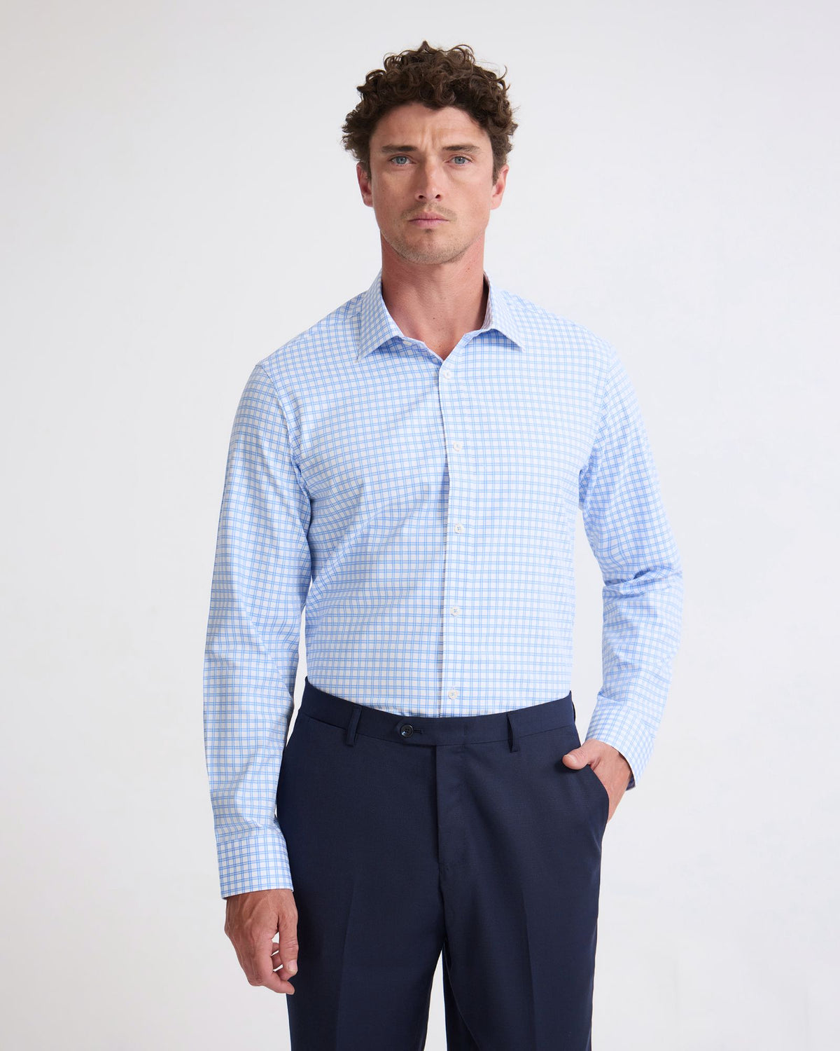 Beckton Slim Fit Cotton Shirt MENS SHIRTS