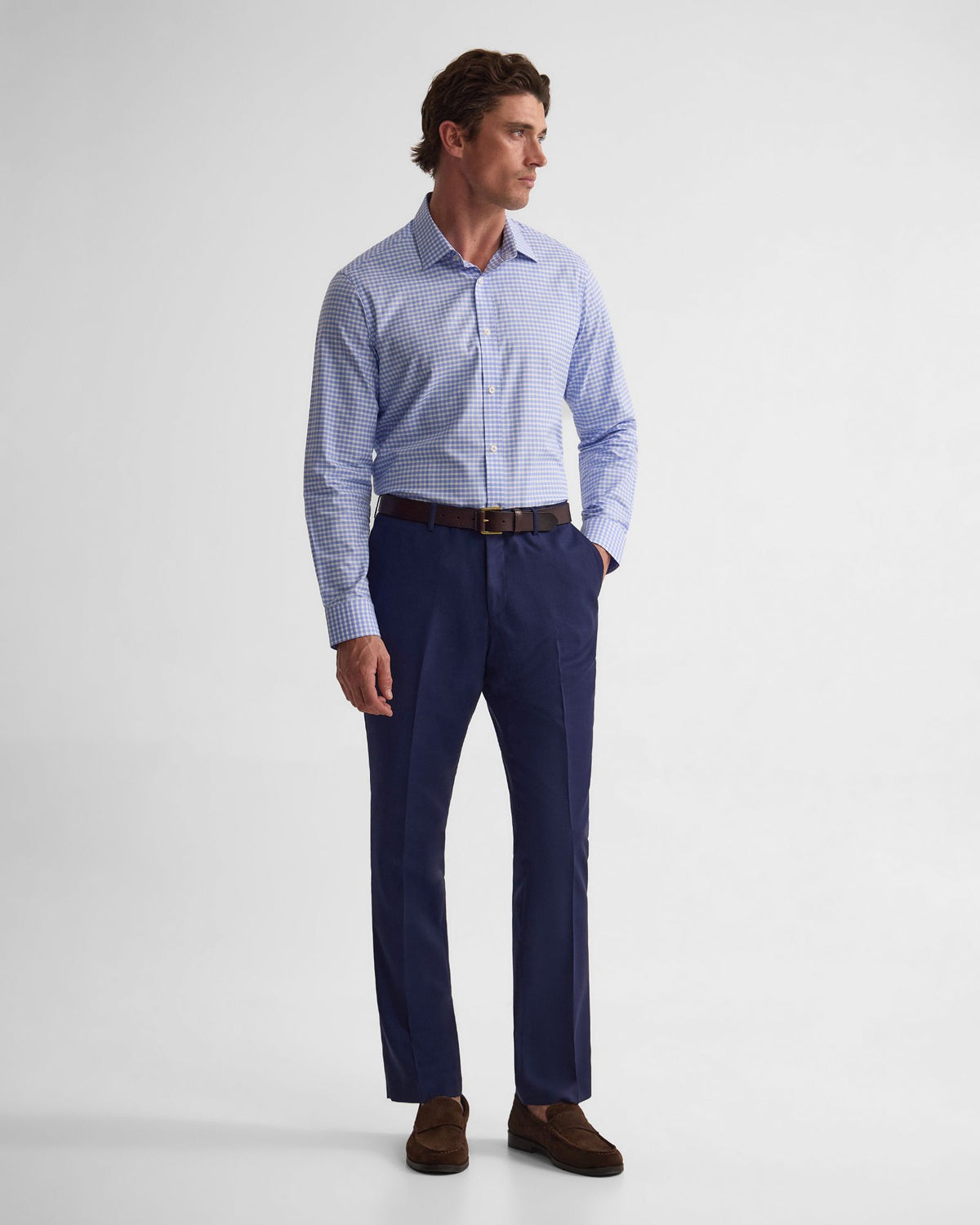 Beckton Slim Fit Cotton Shirt MENS SHIRTS