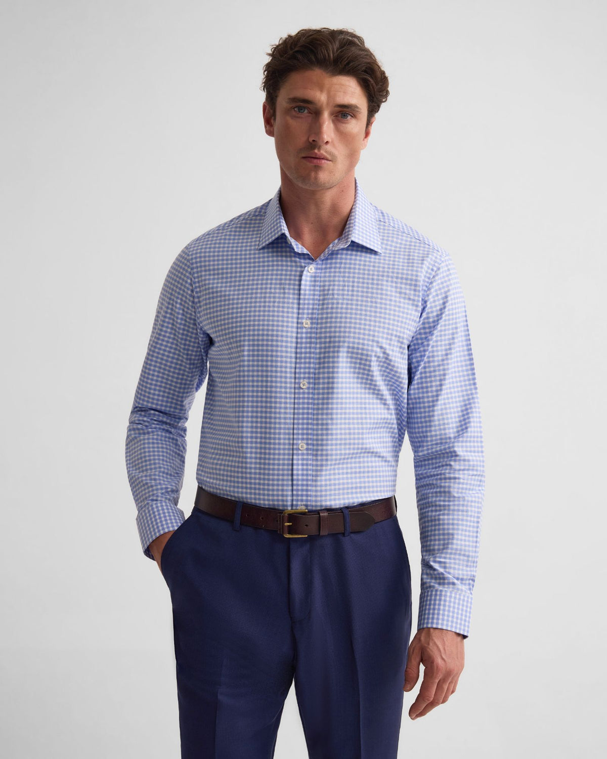 Beckton Slim Fit Cotton Shirt MENS SHIRTS
