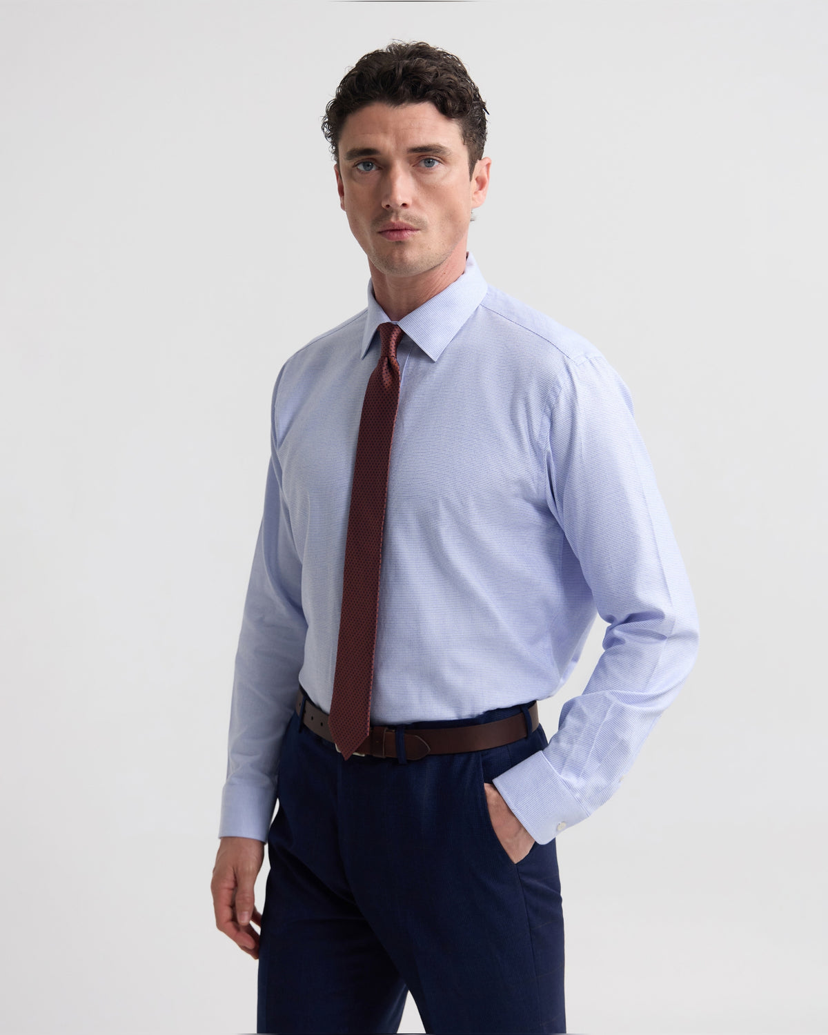 Regent Classic Fit Cotton Shirt MENS SHIRTS