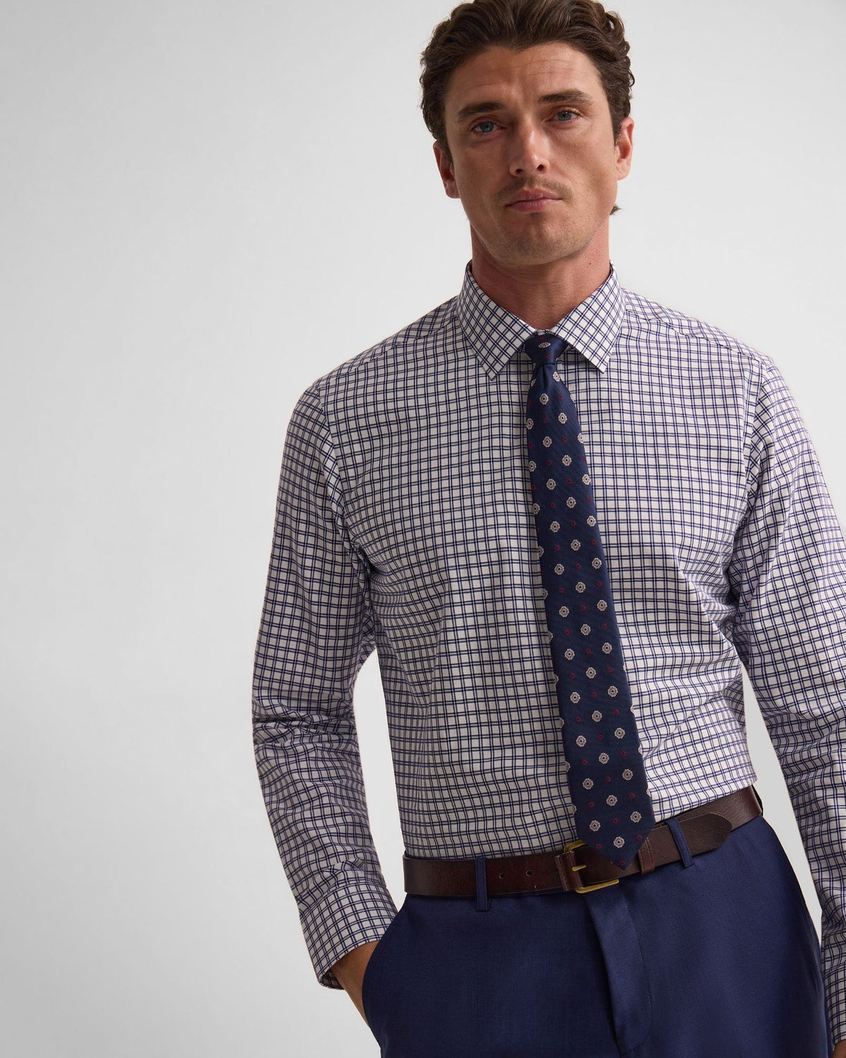 Beckton Slim Fit Cotton Shirt MENS SHIRTS