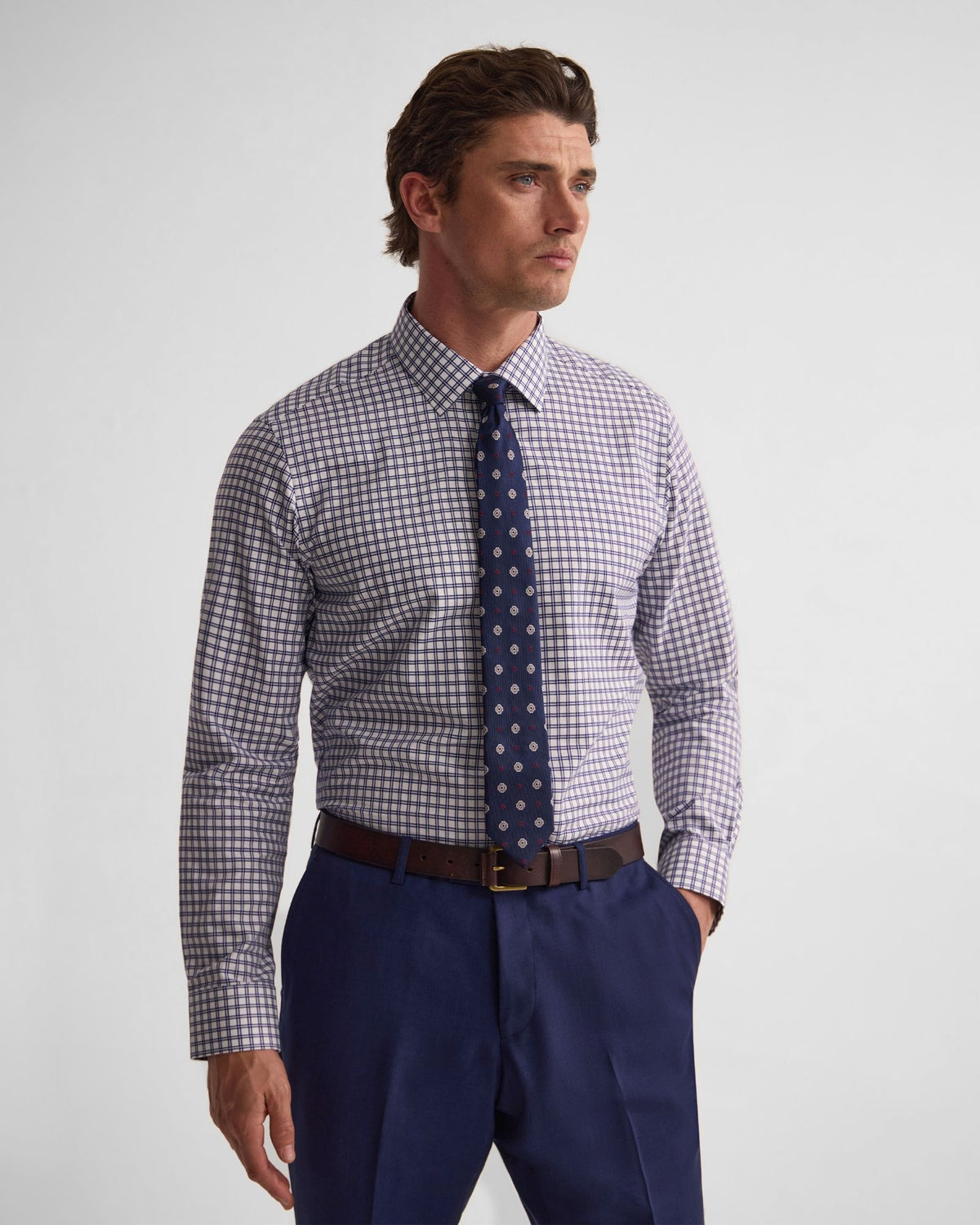 Beckton Slim Fit Cotton Shirt MENS SHIRTS