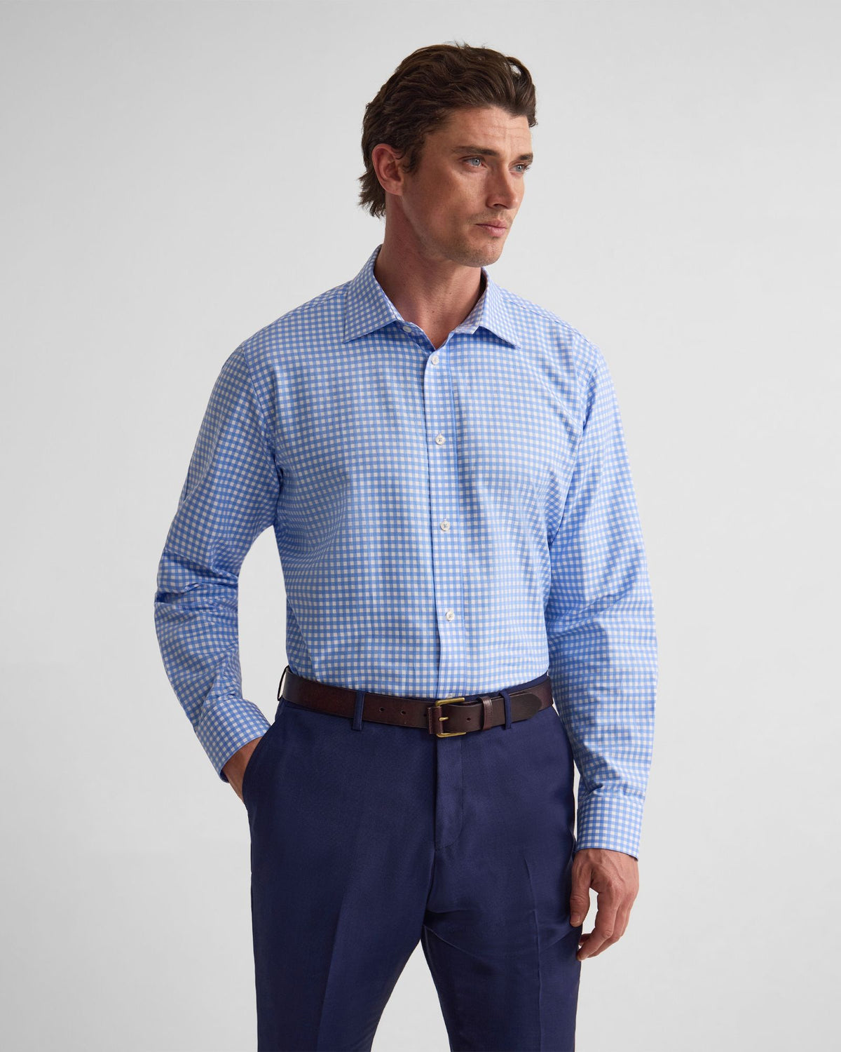Regent Classic Fit Cotton Shirt MENS SHIRTS