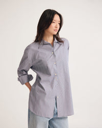 Hailey Stripe Oversized Shirt WOMENS SHIRTS