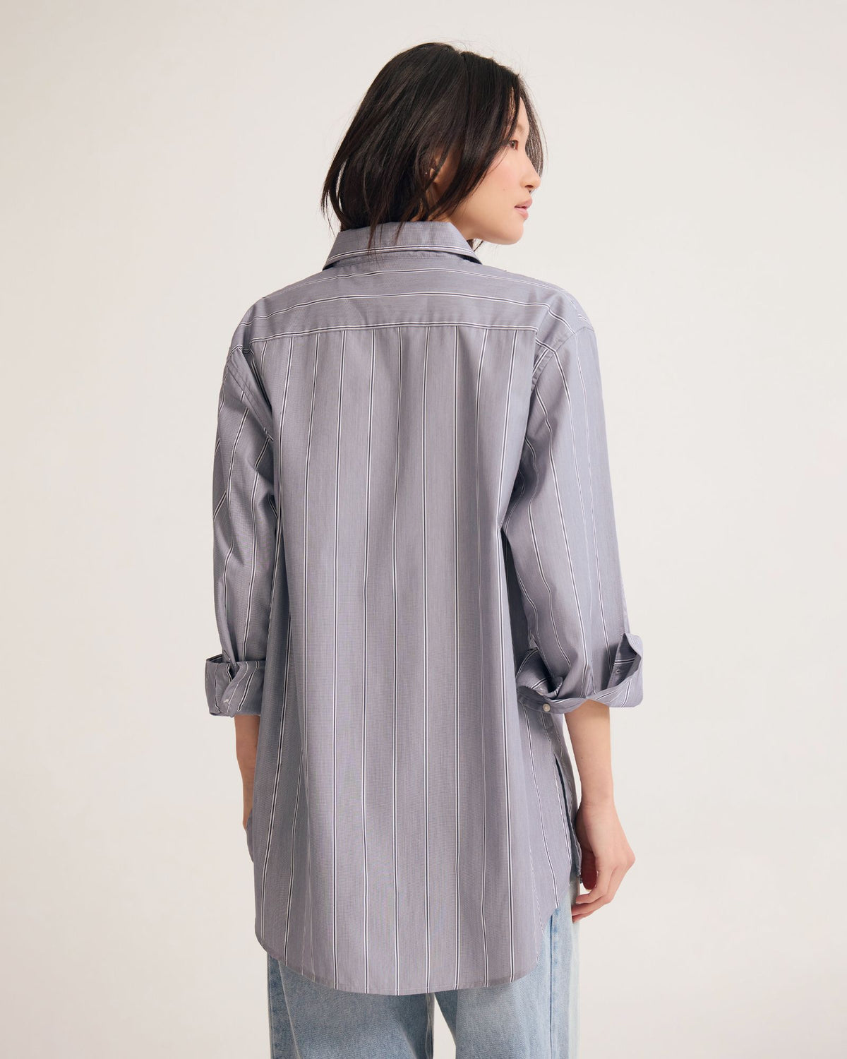 Hailey Stripe Oversized Shirt WOMENS SHIRTS