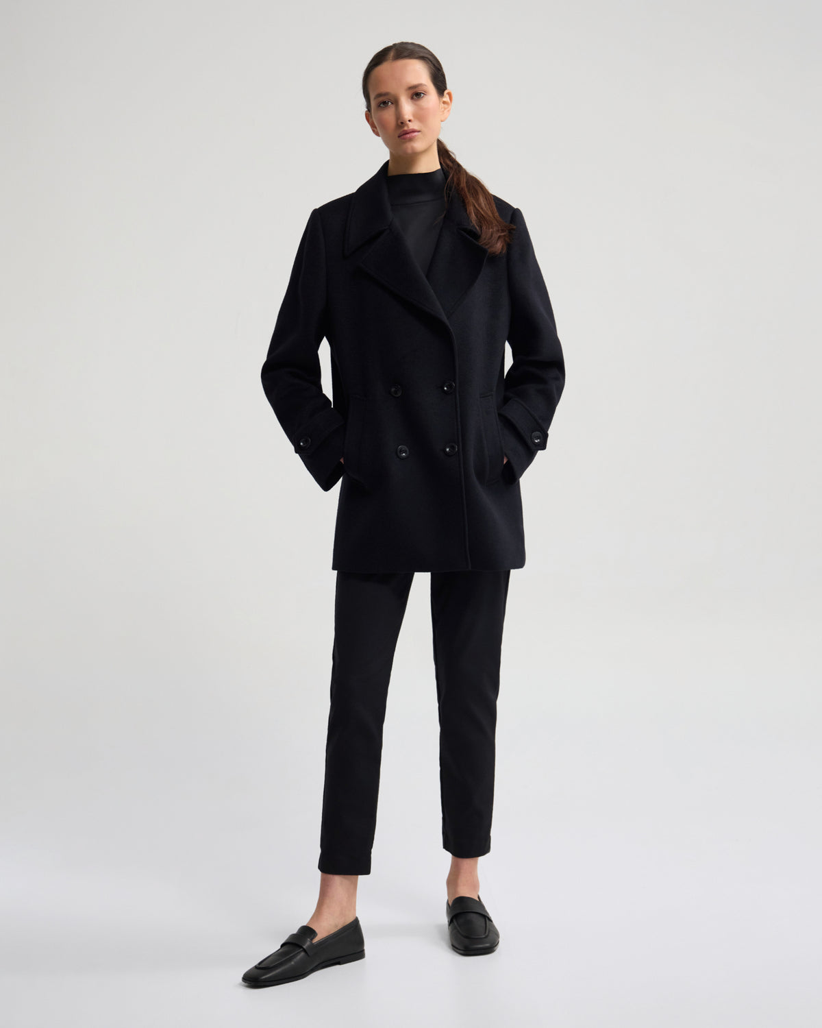 Avril Wool Pea Coat WOMENS SUITS JKTS COATS