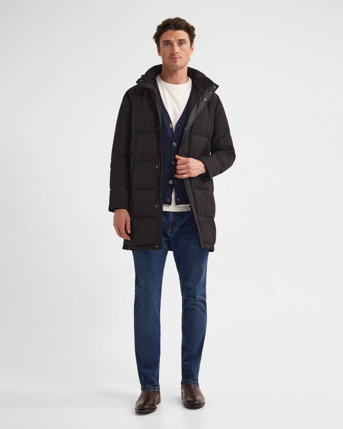 Hugh Puffer Coat MENS JACKETS AND COATS