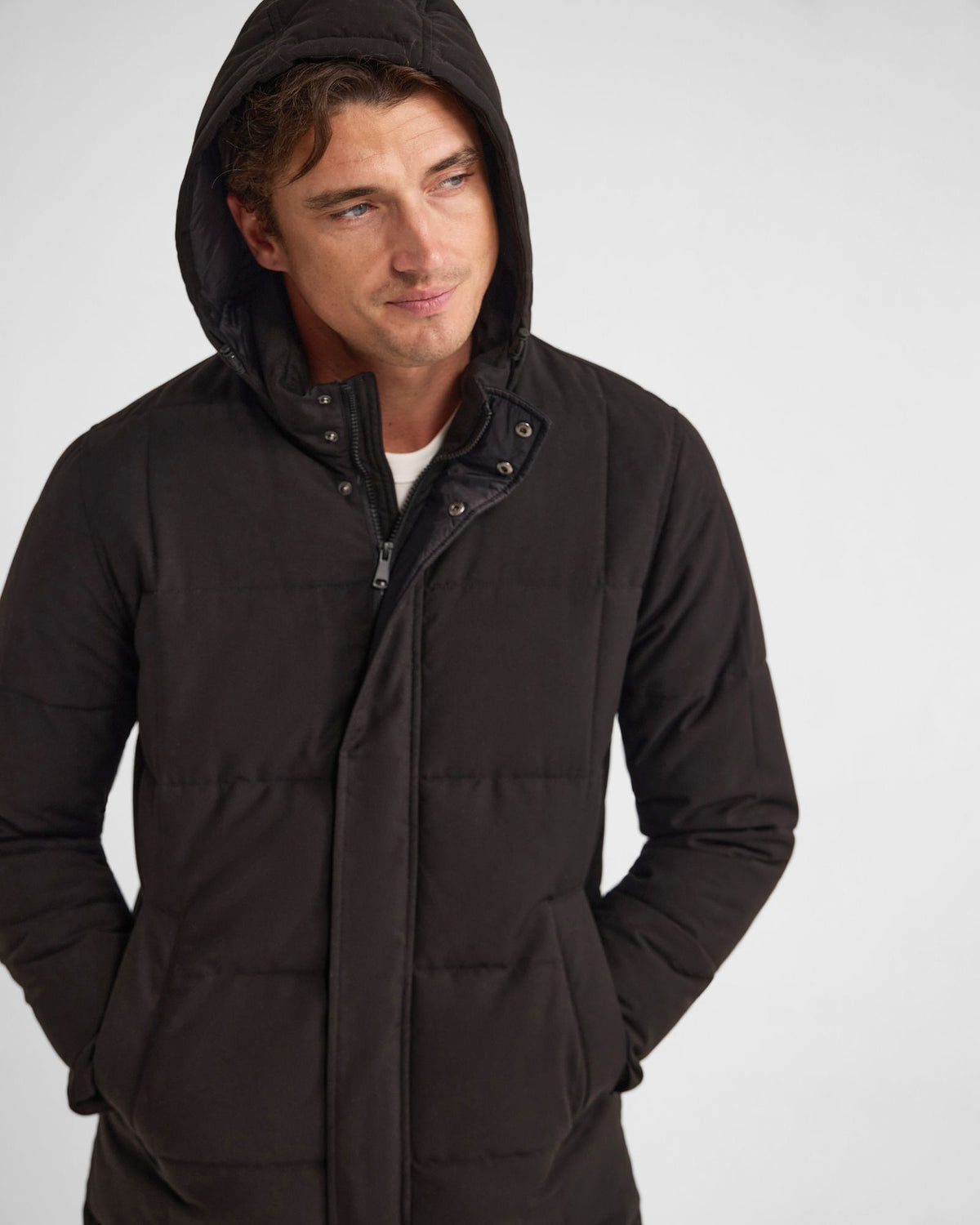 Hugh Puffer Coat MENS JACKETS AND COATS