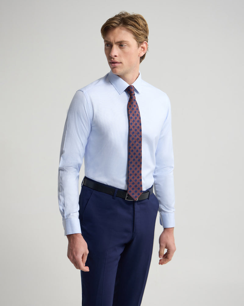Beckton Slim Fit Cotton Shirt MENS SHIRTS