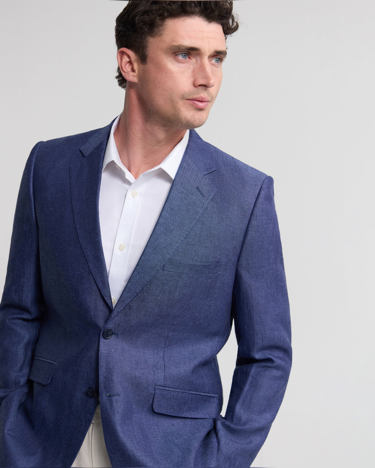 Blake Linen Blazer MENS JACKETS AND COATS