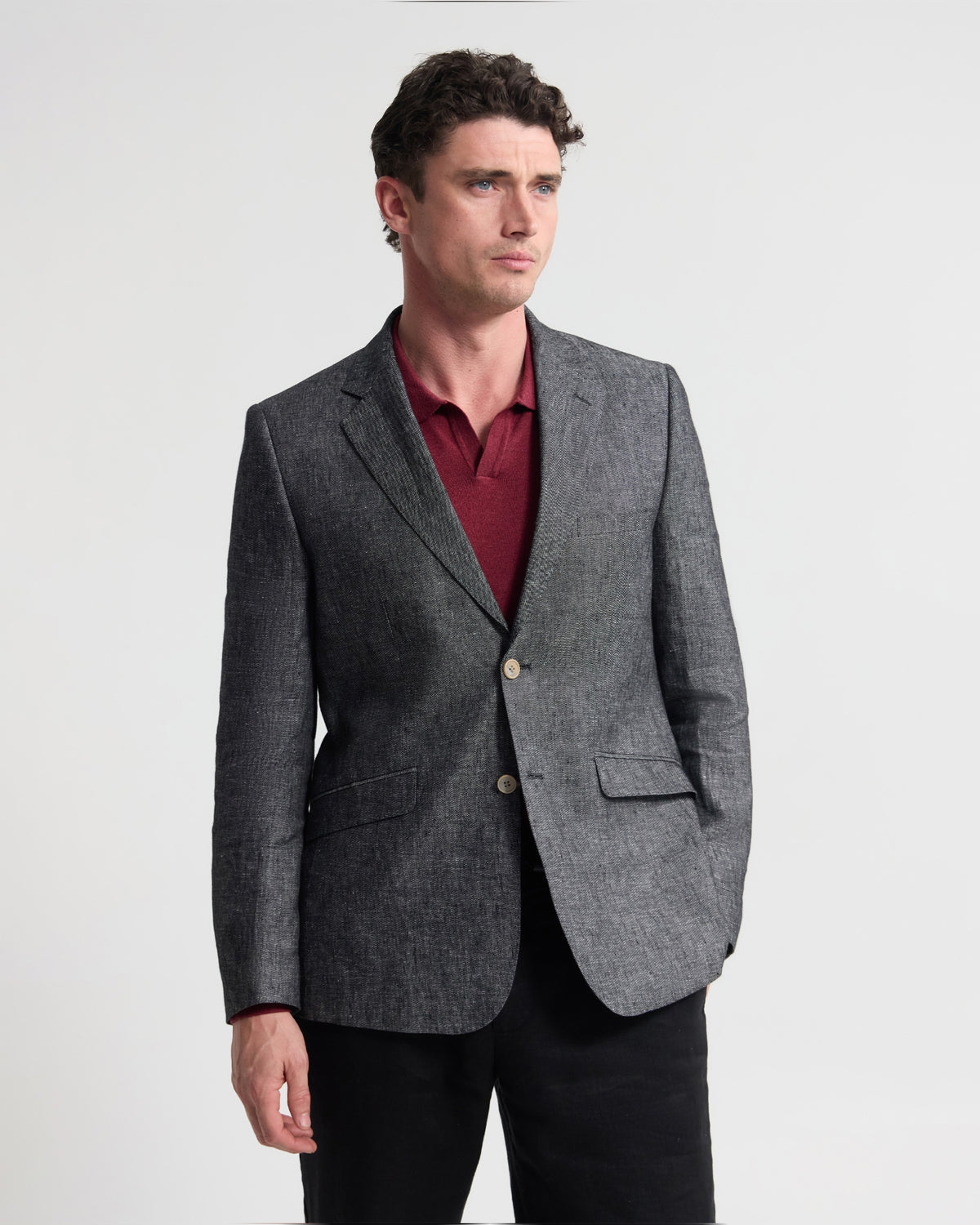 Blake Linen Blazer MENS JACKETS AND COATS