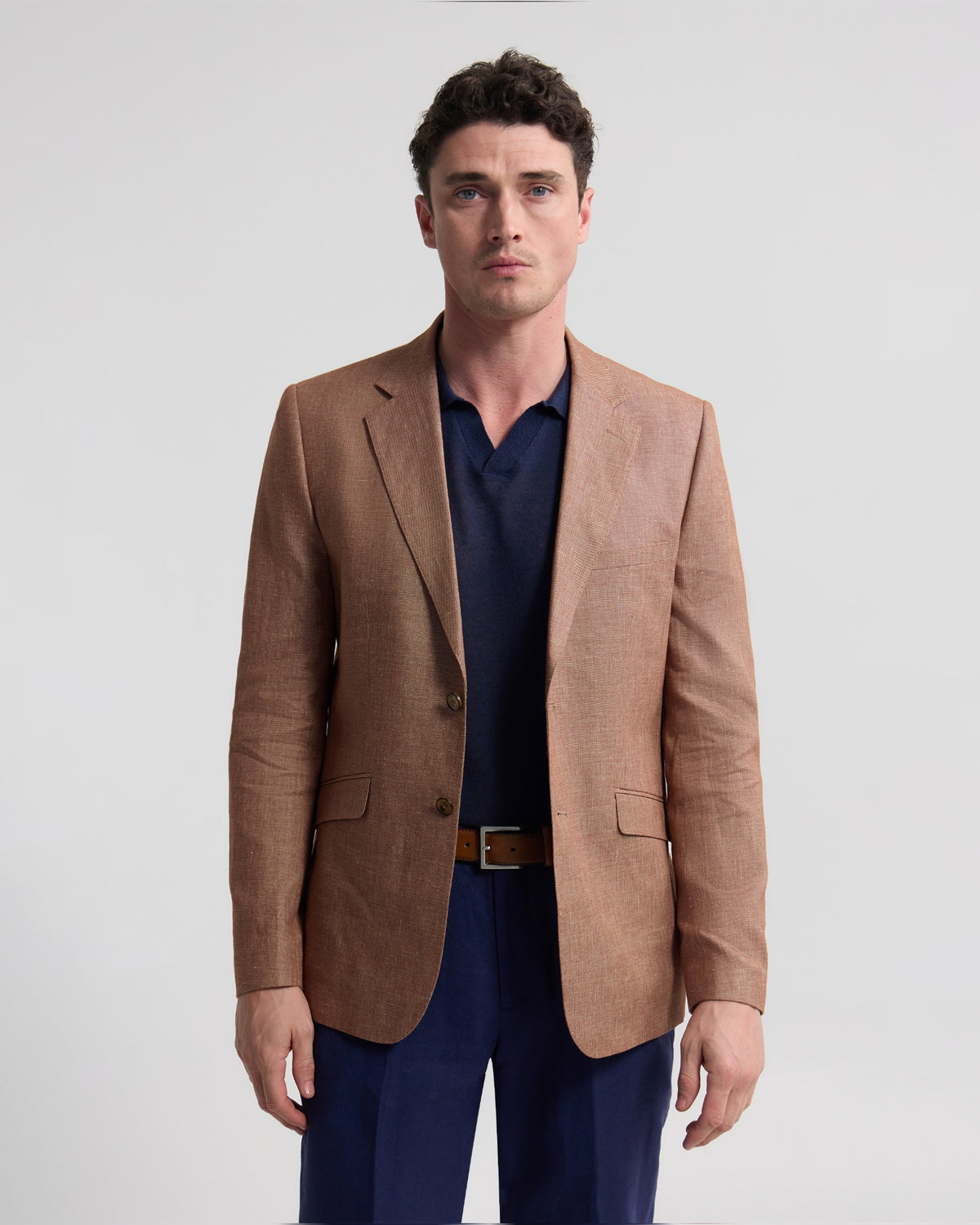 Blake Linen And Cotton Blazer MENS JACKETS AND COATS