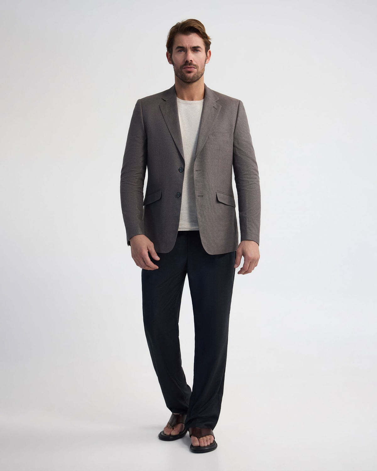 Blake Linen Cotton Blazer MENS JACKETS AND COATS