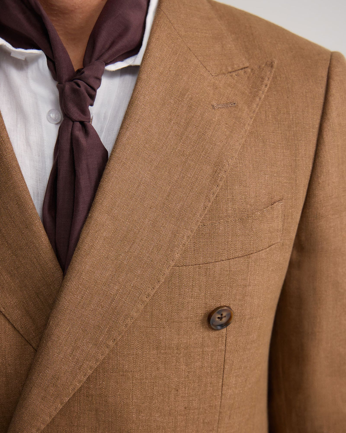 Hardy Double Breasted Linen Jacket MENS JACKETS AND COATS