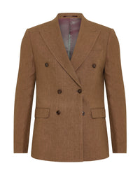 Hardy Double Breasted Linen Jacket MENS JACKETS AND COATS
