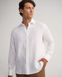 Cooper Ls French Linen Shirt MENS SHIRTS