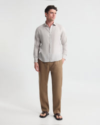 Cooper Ls French Linen Shirt MENS SHIRTS
