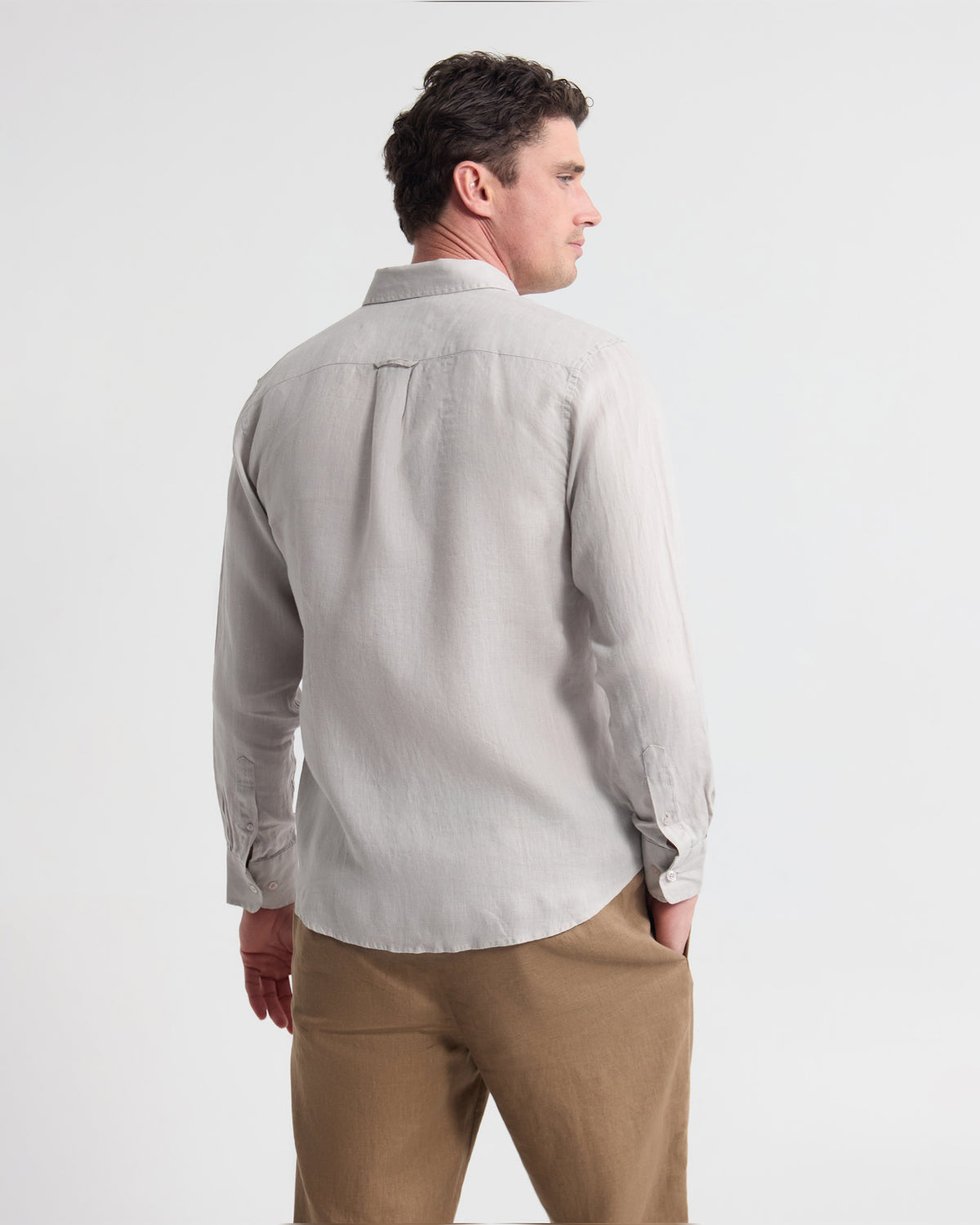 Cooper Ls French Linen Shirt MENS SHIRTS