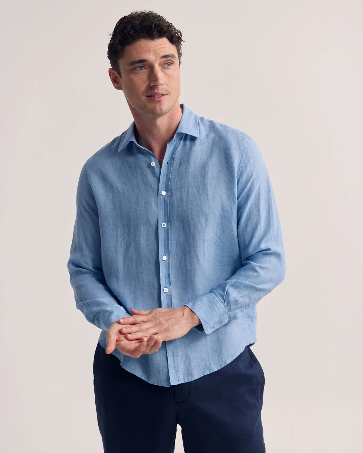 Cooper Ls Delave Linen Shirt