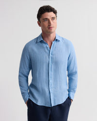 Cooper Ls Delave Linen Shirt MENS SHIRTS