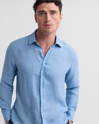 Cooper Ls Delave Linen Shirt MENS SHIRTS