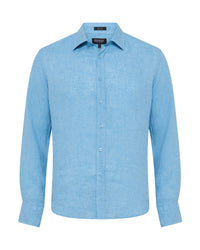 Cooper Ls Delave Linen Shirt MENS SHIRTS
