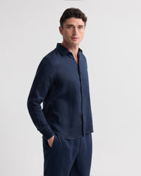 Cooper Ls French Linen Shirt MENS SHIRTS