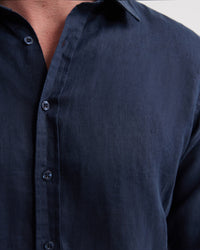 Cooper Ls French Linen Shirt MENS SHIRTS