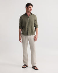 Cooper Ls French Linen Shirt MENS SHIRTS