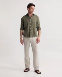 Cooper Ls French Linen Shirt