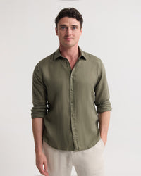 Cooper Ls French Linen Shirt MENS SHIRTS